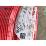  Dây cáp Cadivi Đơn CV 4.0mm2 -0,6/1 KV – cuộn 100m – Cu/PVC 4.0-0,6/1 KV 