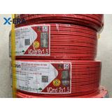  Dây cáp đôi Cadivi VCmD 2x1.5 -0,6/1 KV – cuộn 100m – Cu/PVC 2x1.5-0,6/1 KV(VCmD 2x1.5) 