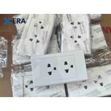  Ổ cắm 2 ổ 3 chấu Sino S18UE2 16A 