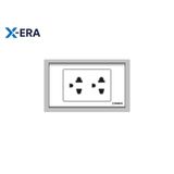  Ổ cắm 2 ổ 3 chấu Sino S18UE2 16A 