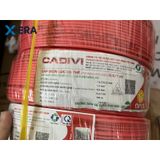  Dây cáp Cadivi Đơn CV 1.5mm2 -0,6/1 KV – cuộn 100m – Cu/PVC 1.5-0,6/1 KV 