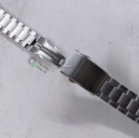  Dây thép chính hãng đồng hồ Hamilton Khaki Navy Scuba Ceramic 43mm 