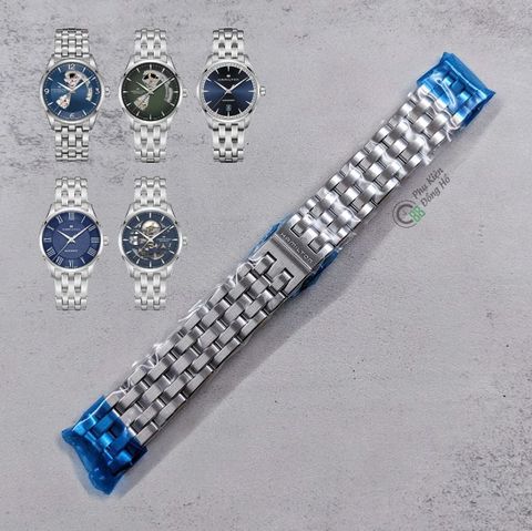  Dây thép chính hãng đồng hồ Hamilton Viewmatic Jazzmaster 40mm 