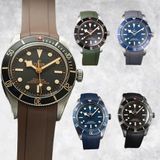  Dây cao su ôm lug dành cho Tudor BB58 size vỏ 39mm 