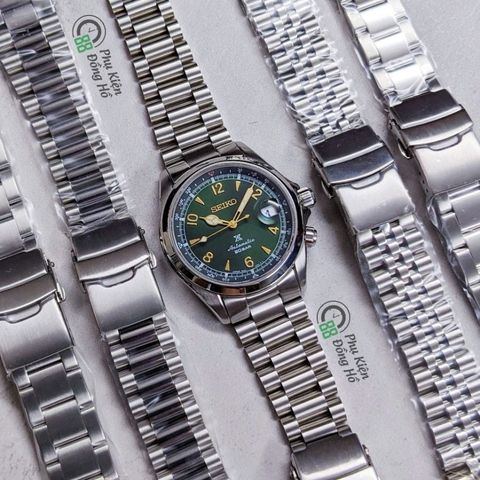  Dây thép đặc xịn cho Seiko Alpinist 20mm (SARB017, SPB121, SPB157, SPB377, v.v...) 