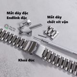  Dây thép đặc xịn cho Seiko 63MAS 6R35 (SPB143, SPB147, v.v...) 