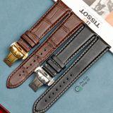  [Size 21mm] Dây da cao cấp dành cho đồng hồ Tissot (kiểu dây Chronograph) 