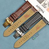  [Size 21mm] Dây da cao cấp dành cho đồng hồ Tissot (kiểu dây Chronograph) 