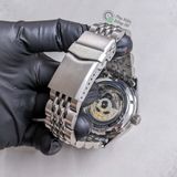  Dây thép linh kiện kiểu hạt gạo cho Seiko Presage mặt men sứ 40.5mm (SARW011, SARW029, SPB085, SARD015, ...) 
