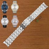  Dây thép cao cấp kiểu zin dành cho Tissot Chemin Des Tourelles 21mm (T099.407, T099.408, ...) 