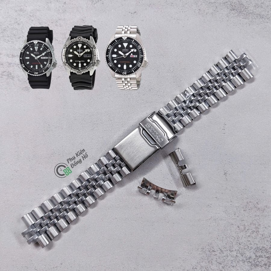 Dây thép chính hãng Seiko SKX 42mm (SKX007, SKX171, SKX173 - Main Image