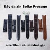  Dây da chính hãng Seiko size 20mm (xài với khoá gập) 