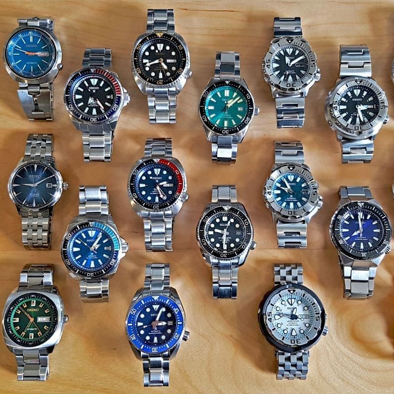  [A-Z] Dây đồng hồ Seiko chính hãng/linh kiện nhiều mẫu 