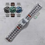  Dây thép kiểu zin dành cho IWC Pilot Mark XX 40mm 