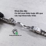 Dây thép đặc xịn mắt vít vặn kiểu Jubilee cho Seiko Spirit 38mm SCVS001 SCVS003 