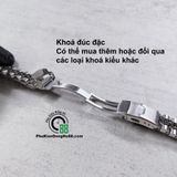  Dây thép đặc xịn mắt vít vặn kiểu Jubilee cho Seiko Spirit 38mm SARB033 SARB035 