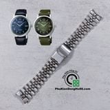  Dây thép đặc xịn mắt vít vặn kiểu Jubilee cho Seiko Cocktail 38.5mm 