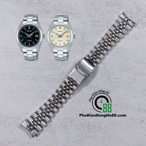  Dây thép đặc xịn mắt vít vặn kiểu Jubilee cho Seiko Spirit 38mm SARB033 SARB035 