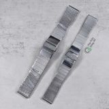  Dây thép Mesh chính hãng Longines Heritage Legend Diver 19mm 22mm 