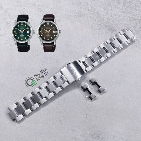  Dây thép chính hãng Seiko Alpinist Laurel 19mm (SPB243, SPB245, ...) 