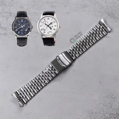  Dây thép linh kiện kiểu Jubilee dành cho Orient Sun&Moon Gen2 Gen3 