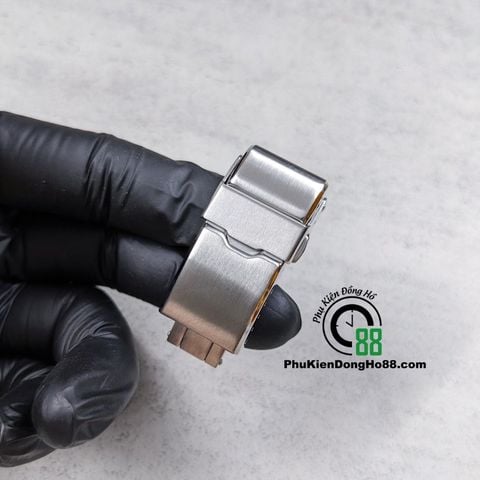  Khoá dây linh kiện thép 316L xịn kiểu "Seiko Diver 6R" size 16mm/18mm/20mm 