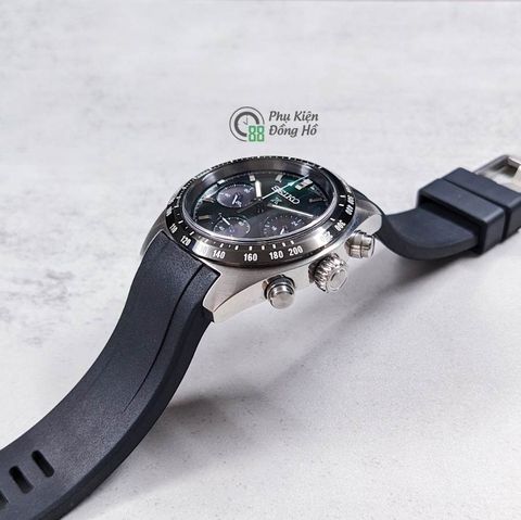  Dây cao su ôm lug Seiko Speedtimer 39mm SSC813 