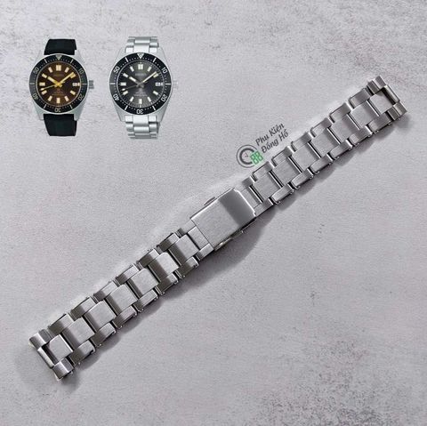  Dây thép đặc xịn kiểu RIVET cho Seiko 63MAS (SPB143, SPB147, SPB297, ...) 