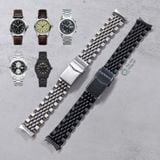  Dây thép linh kiện kiểu hạt gạo cho Hamilton Khaki Field & Chrono Auto size 38mm 