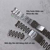  Dây thép linh kiện kiểu hạt gạo cho Hamilton Khaki Field & Chrono Auto size 38mm 