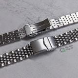  Dây thép linh kiện kiểu hạt gạo cho Hamilton Khaki Field & Chrono Auto size 38mm 