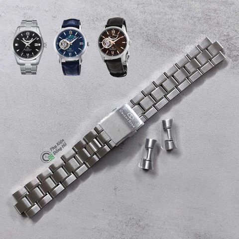  Dây thép chính hãng Orient Star Open Heart - Power Reserve 20mm 