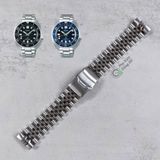  Dây thép linh kiện kiểu Jubilee đặc xịn dành cho Seiko Rùa Willard (SPB151, SPB153, SPB183, ...) 