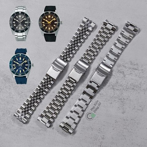  Dây thép đặc xịn cho Seiko 63MAS 6R35 (SPB143, SPB147, v.v...) 
