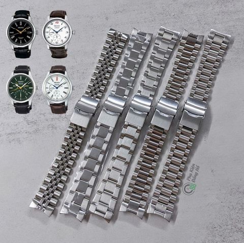  Dây thép đặc xịn cho Seiko Presage Urushi Lacquer 40.5mm (SARW011, SARW029, SPB085, SARD015, ...) 