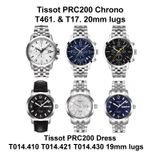  Dây thép cao cấp kiểu zin dành cho Tissot PRC200 20mm (T416., T17., T014.430, ...) 