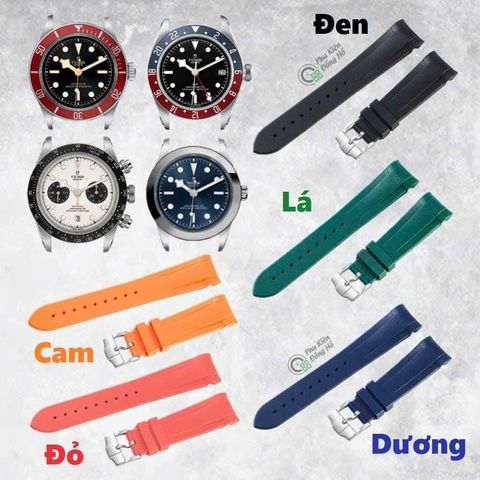  Dây cao su ôm lug dành cho Tudor BB41 size vỏ 41mm 