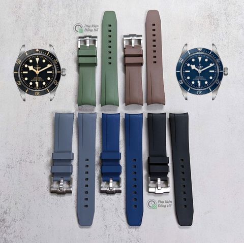  Dây cao su ôm lug dành cho Tudor BB58 size vỏ 39mm 