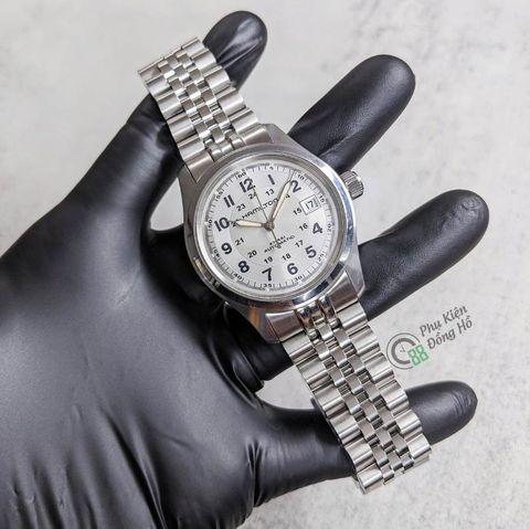  Dây thép Jubilee đặc xịn dành cho đồng hồ Hamilton Khaki Field 38mm 