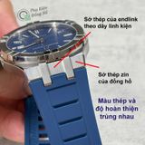  Dây cao su loại xịn cho Maurice Lacroix Aikon 42mm (Gắn được Venturer 43mm) 