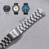  Dây thép đặc xịn kiểu HEXAD cho Seiko Samurai 44mm (SRPB53, SRPE37, SRPJ93, ...) 