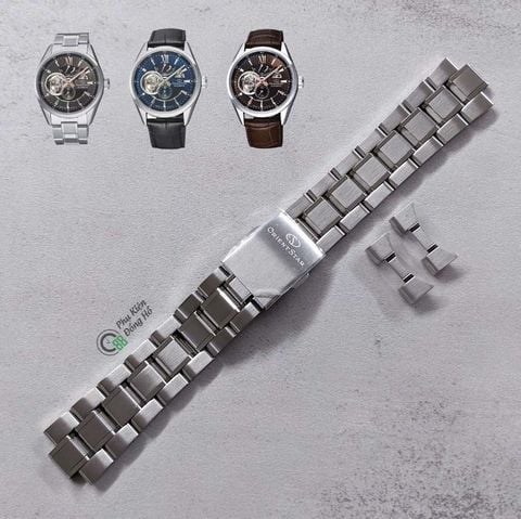  Dây thép chính hãng Orient Star Joker 21mm 