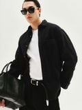  MAVERIK® BUTTON WASHED DENIM SHIRT ( BLACK ) 
