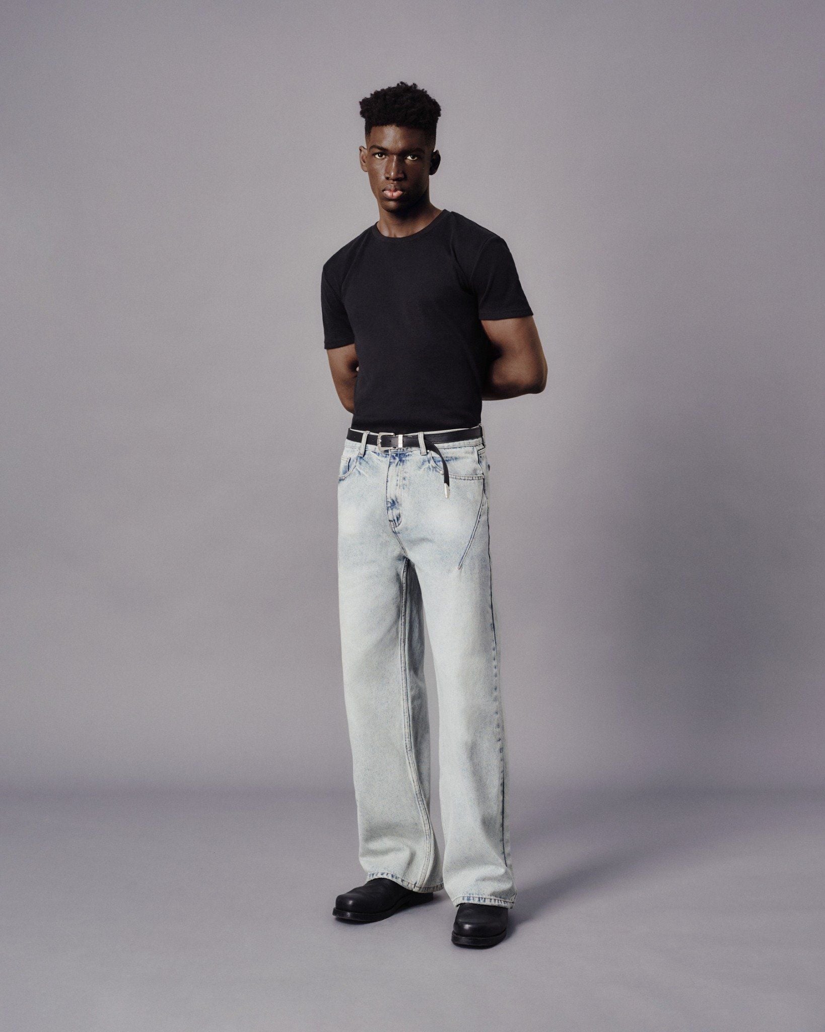  MAVERIK® LIGHT BLUE LOOSE FIT DENIM PANTS 