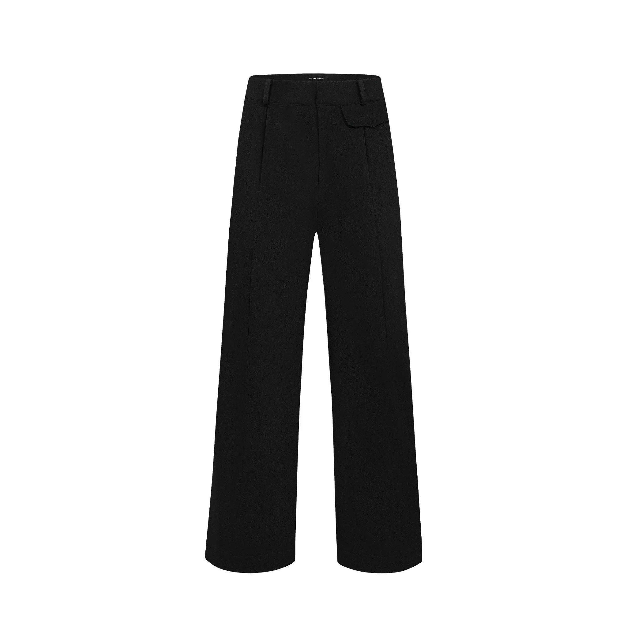 Maverik Studio MAVERIK® STRAIGHT FIT TROUSER ( BLACK )
