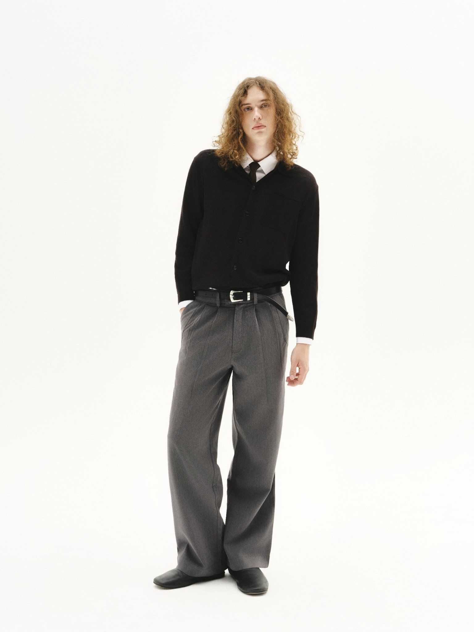  MAVERIK® LONGSLEEVES KNIT SHIRT ( BLACK ) 