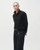  MAVERIK® WAFFLE LONGSLEEVES POLO SHIRT ( BLACK ) 