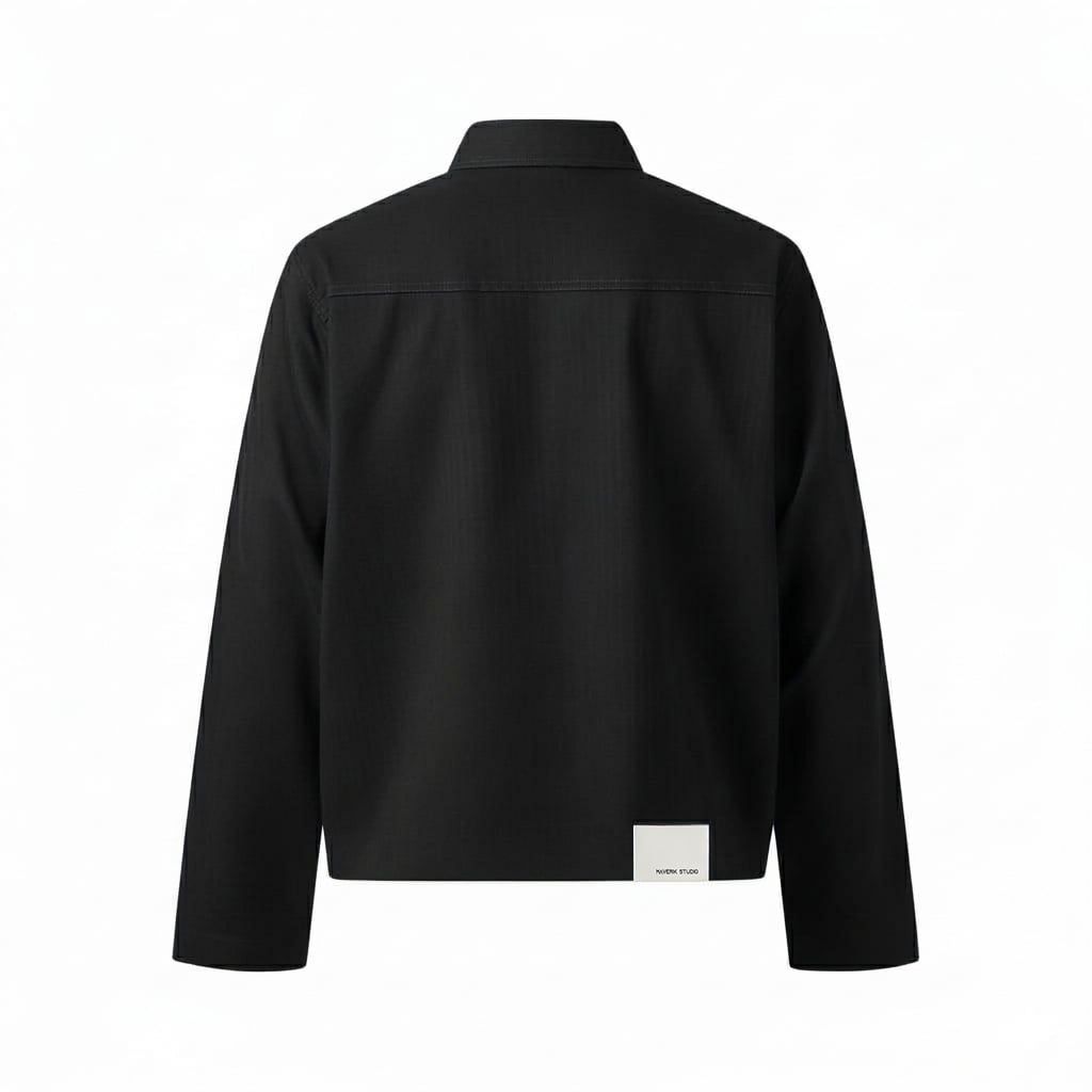 MAVERIK® ZIP - UP KAKI JACKET ( BLACK ) 