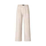  MAVERIK® PLEATED FLARED TROUSERS ( CREAM ) 
