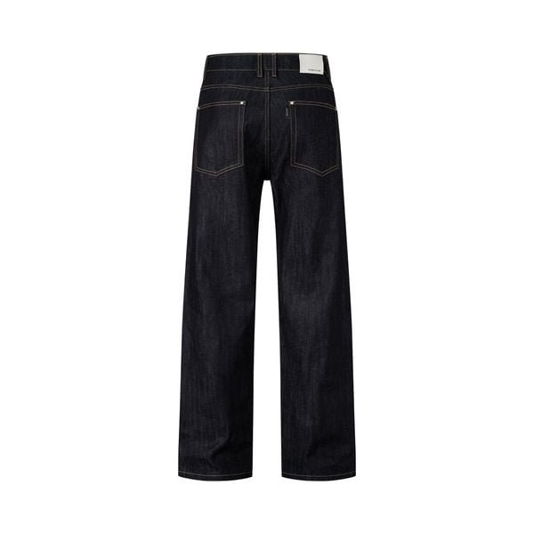  MAVERIK® LOOSE FIT RAW DENIM PANTS ( BLUE ) 